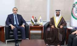 رئيس البرلمان العربي يلتقي مع وزير الشئون النيابية المصري
