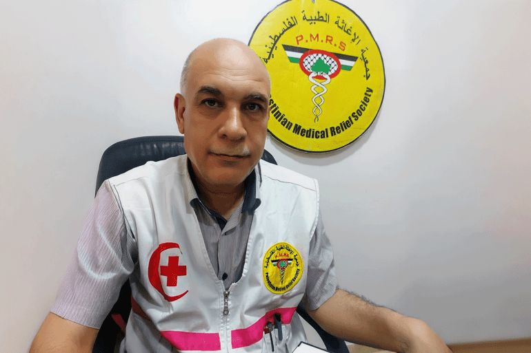 مدير الإغاثة الطبية في قطاع غزة، بسام زقوت المصدر: الجزيرة نت