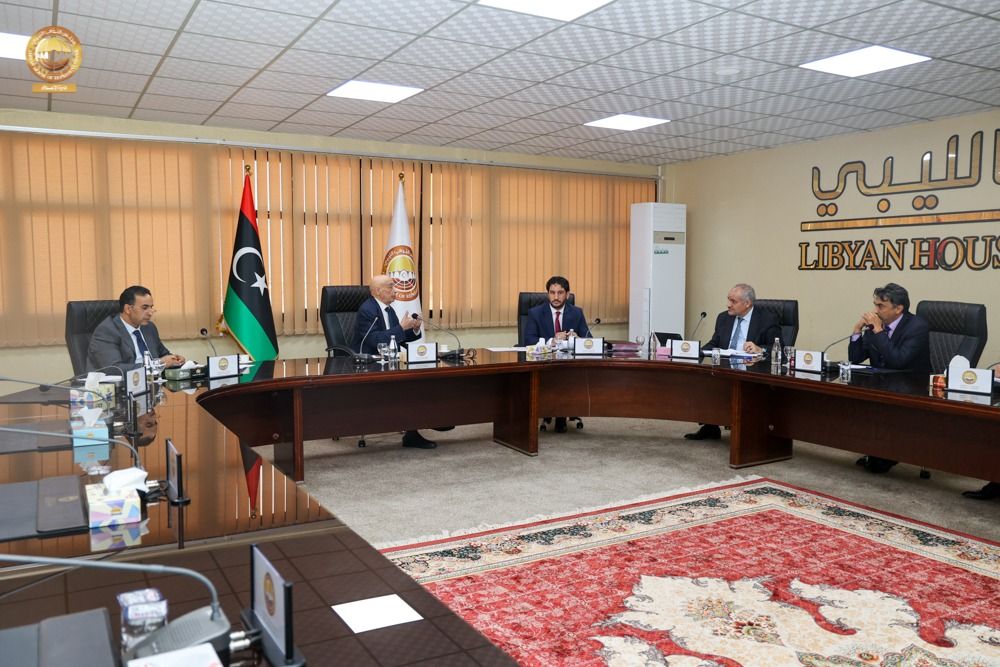 May be an image of ‎6 people and ‎text that says '‎لنيبي LIBYANHOU‎'‎‎