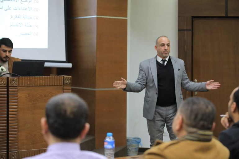المدير العام بوزارة الأوقاف والشؤون الدينية بغزة أنور أبو شاويش. المصدر: منصات وزارة الأوقاف.