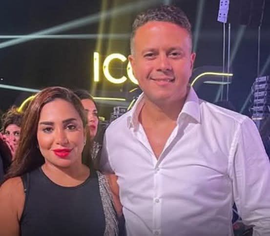 المنتج محمد حامد والفنانة ريم رأفت