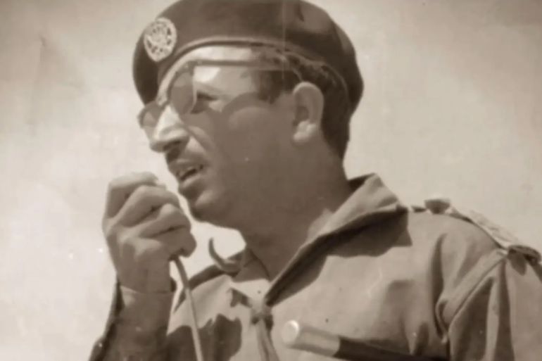 العسكري الأردني الشهيد مشهور حديثة الجازي قائد معركة الكرامة التي خاضها الجيش الأردني ضد الاحتلال الإسرائيلي عام 1968