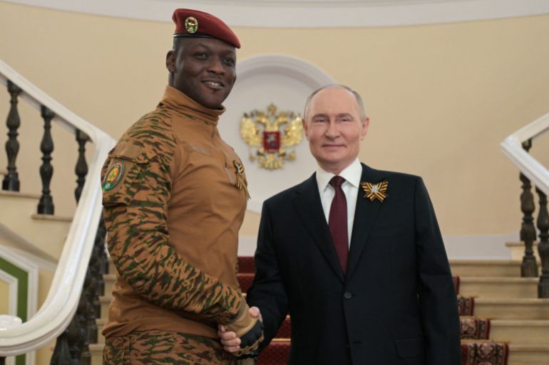 Russian President Putin greets foreign leaders before parade marking WW2 victory anniversary in Moscow