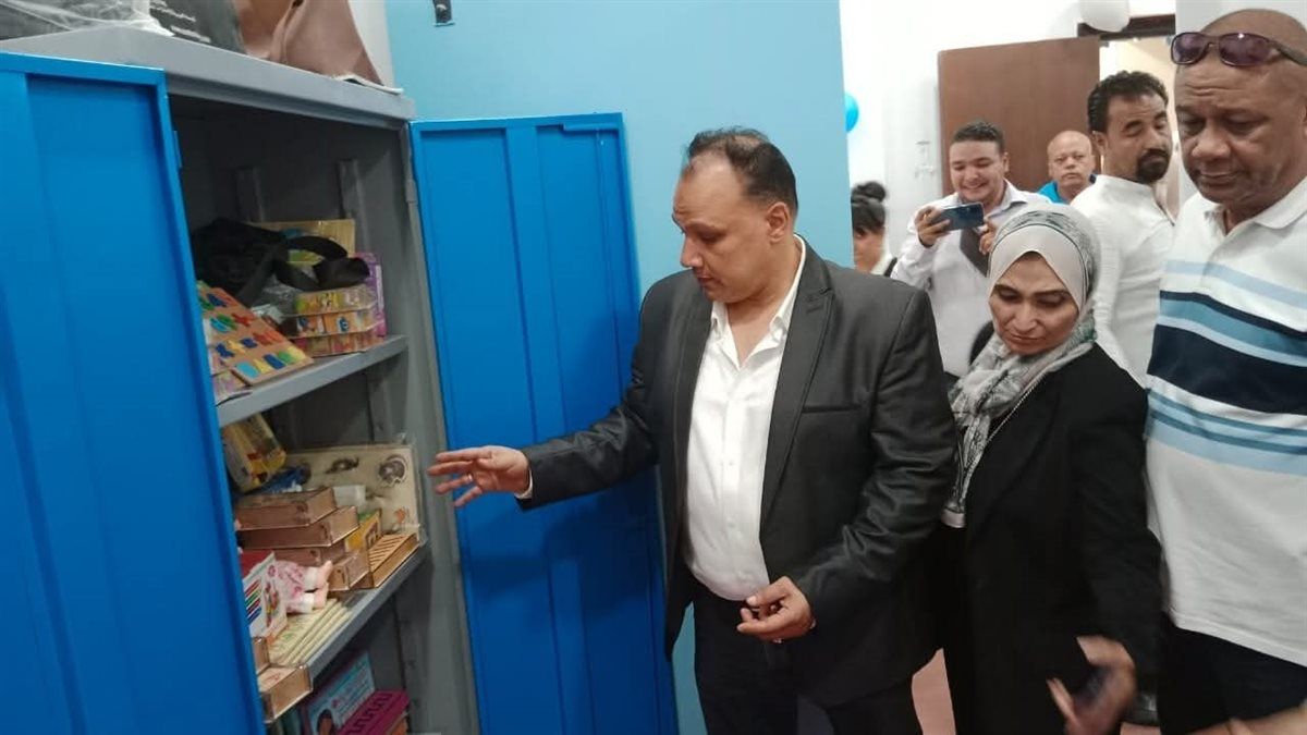 وكيل الشباب والرياضة بالفيوم يفتتح مركز التخاطب وتنمية المهارات والتكامل الحسي بالشواشنة