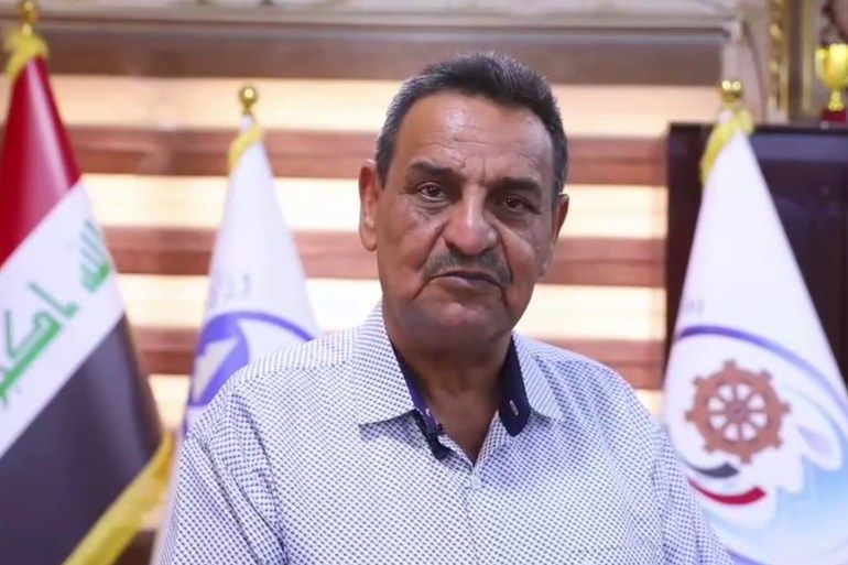 مدير الموارد المائية في محافظة البصرة المهندس جمعة شياع ضيدان لقطة شاشة