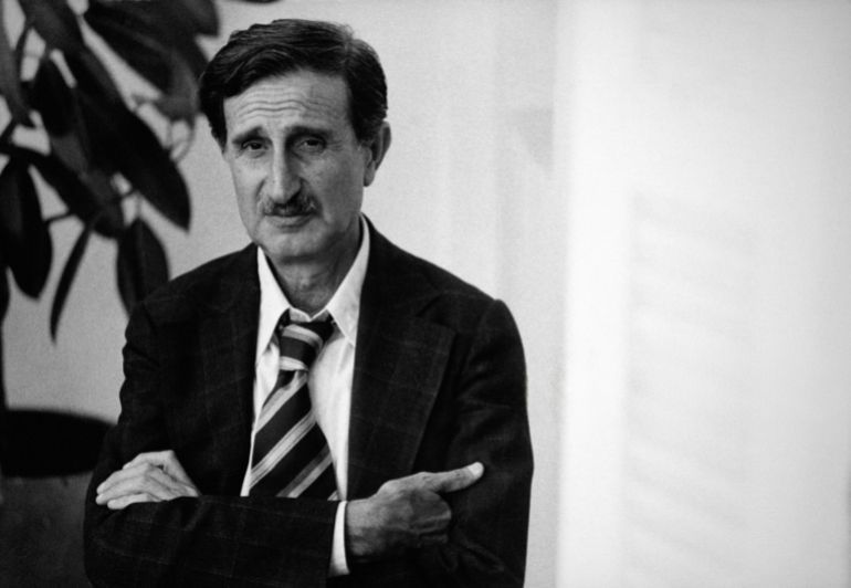 Portrait de Kamal Joumblatt, leader socialiste musulman, le 22 septembre 1975 à Beyrouth, Liban. (Photo by Michel GINFRAY/Gamma-Rapho via Getty Images)
