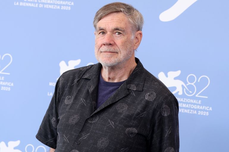 VENICE, ITALY - SEPTEMBER 02: Gus Van Sant attends the