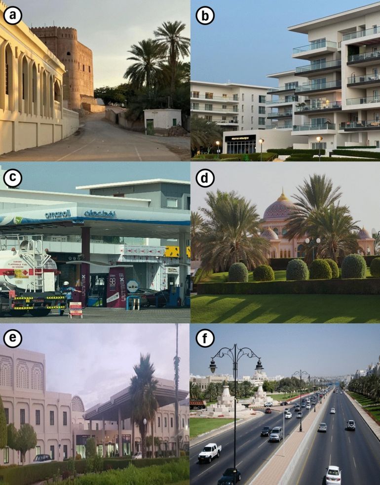 بعض المناطق التي فحصتها الدراسة (الفريق البحثي)