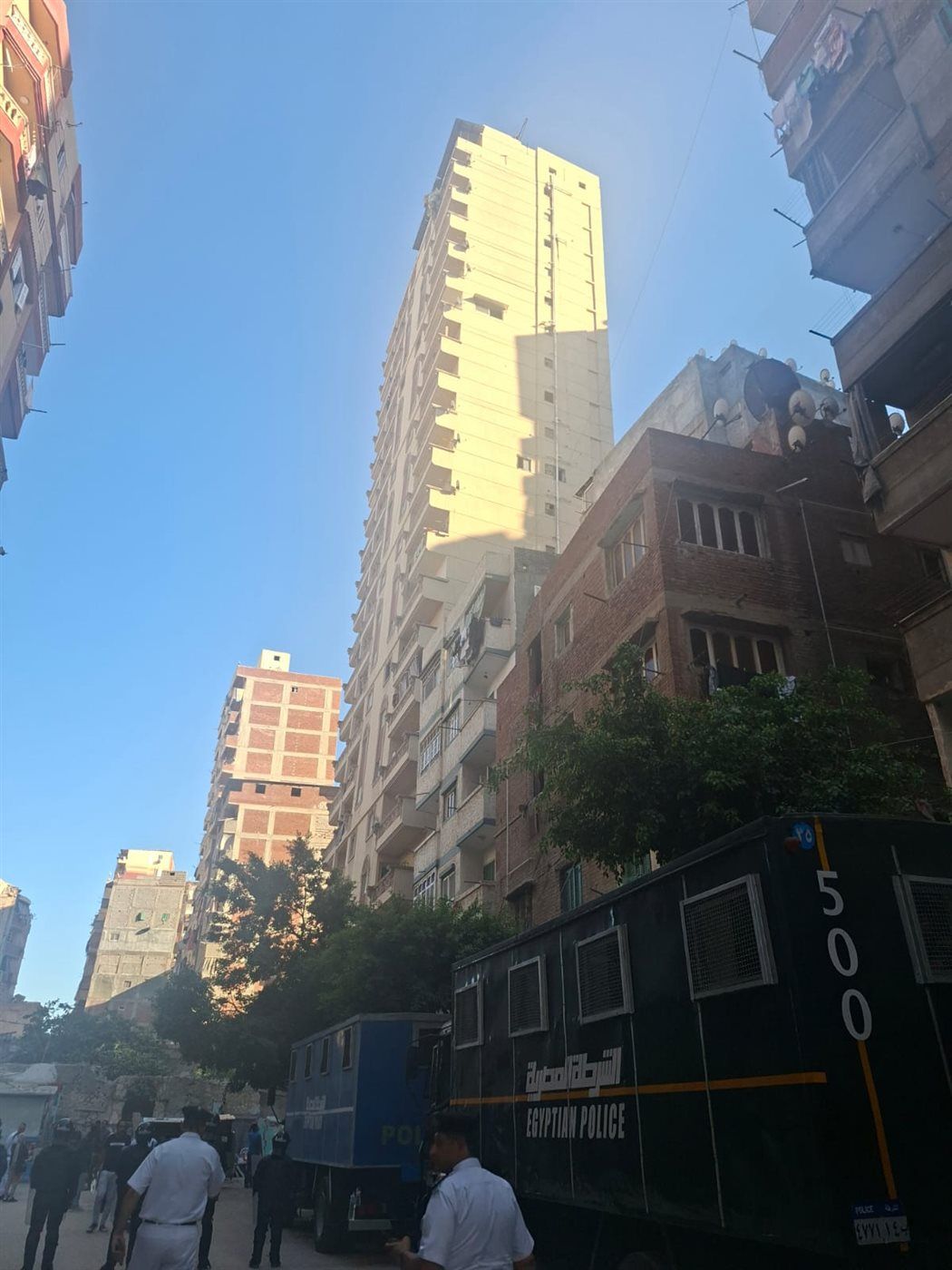 جانب من الإزالة 