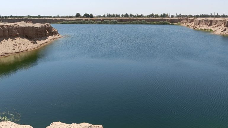 ظهور بحيرة كبيرة في قلب الصحراء الغربية في مصر