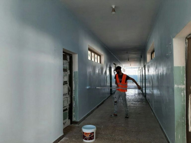 - وزارة التربية تعمل عن إنهاء التحضيرات بالمدراس لاستقبال الطلاب (وزارة التربية السورية)