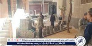 تركيب بلاط الإنترلوك فى شوارع مدينة البداري بأسيوط - زاجل الإخباري
