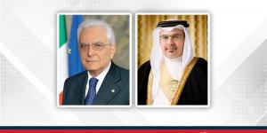 سمو ولي العهد رئيس مجلس الوزراء يهنئ رئيس جمهورية إيطاليا بذكرى العيد الوطني - زاجل الإخباري