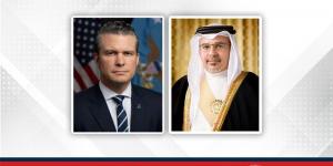 اتصال هاتفي بين سمو ولي العهد نائب القائد الأعلى للقوات المسلحة رئيس مجلس الوزراء ووزير الدفاع بالولايات المتحدة الأمريكية - زاجل الإخباري