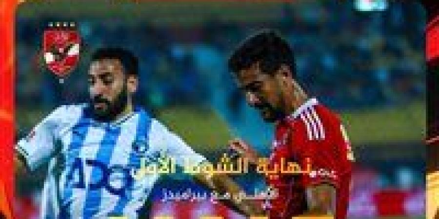الاهلي يتأخر بهدف في الشوط الأول أمام بيراميدز - زاجل الإخباري