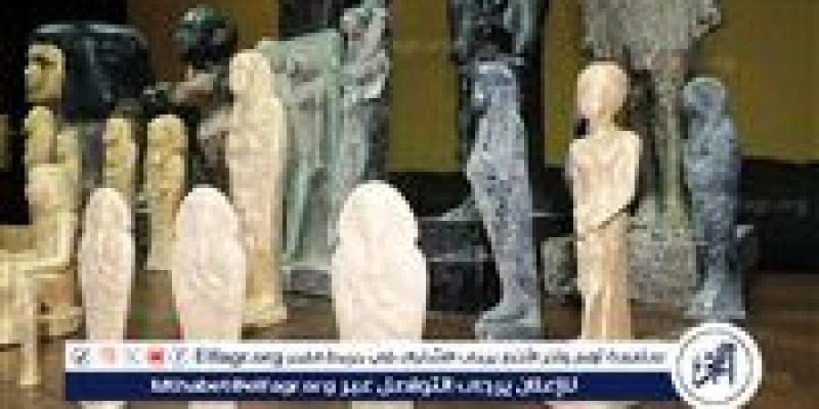 ضبط شخص بحوزته 58 تمثالًا يشتبه في أثريتها فى القرنه غرب الأقصر - زاجل الإخباري