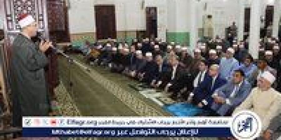محافظ بني سويف يشهد إحتفالية الأوقاف بذكرى المولد النبوي الشريف - زاجل الإخباري