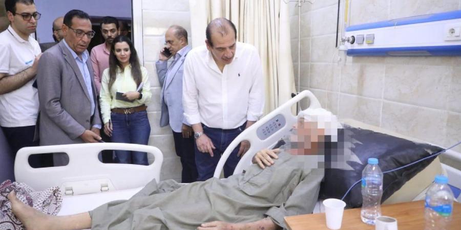 نائب وزير الصحة يتفقد مستشفيي الخارجة التخصصي وصدر الخارجة لتعزيز الخدمات الصحية - زاجل الإخباري