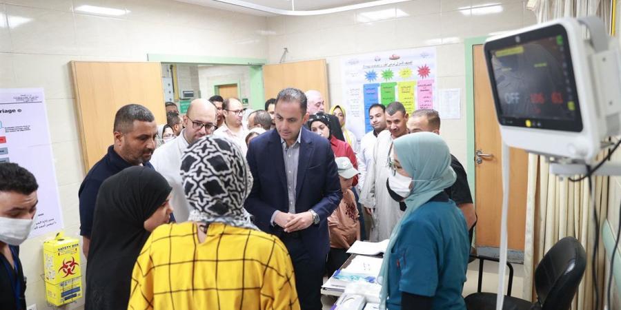 نائب وزير الصحة يتفقد المنشآت الصحية بمركز ملوي بالمنيا لتعزيز جودة الخدمات - زاجل الإخباري