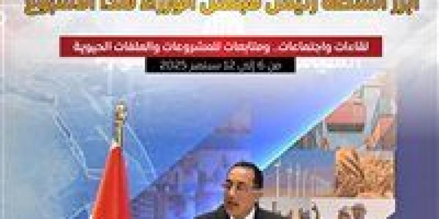 900 مليار استثمارات وتوسعات استراتيجية.. أبرز أنشطة رئيس الوزراء هذا الأسبوع من المشروعات العملاقة إلى تعزيز الشراكات الدولية - زاجل الإخباري