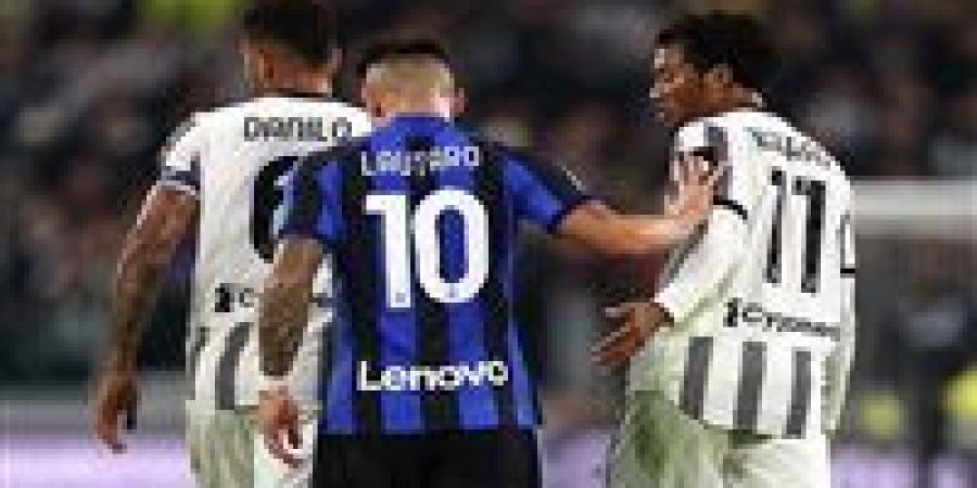 موعد مباراة يوفنتوس ضد إنتر ميلان في الدوري الإيطالي والقنوات الناقلة - زاجل الإخباري