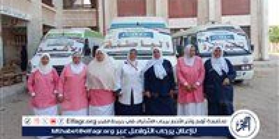 قافلة طبية تقدم 2633 خدمة مجانية ضمن حياة كريمة بقرية سنور ببني سويف - زاجل الإخباري