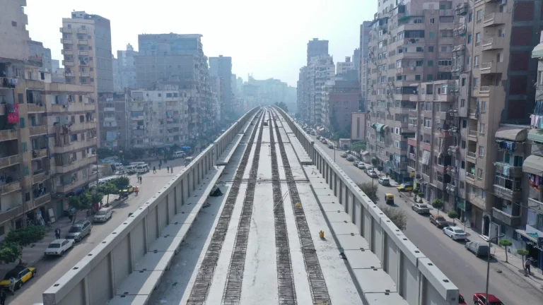 تقدم أعمال المرحلة الأولى من مشروع مترو الإسكندرية