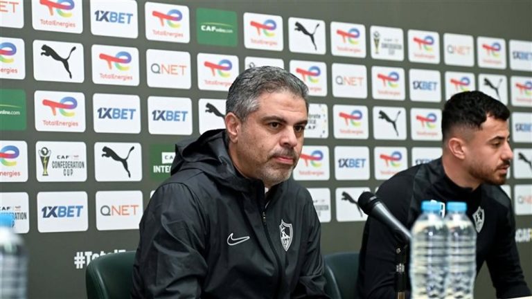 معتمد جمال بعد فوز الزمالك على حرس الحدود في أول تعليق اه