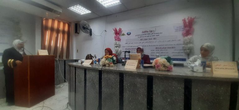 تهنئة واجبة من معالي المستشار / إبراهيم ابورية الي الدكتورة/ فاطمة عبدالحليم ابورية لحصولها علي درجة الماجستير بكل جدارة واستحقاق