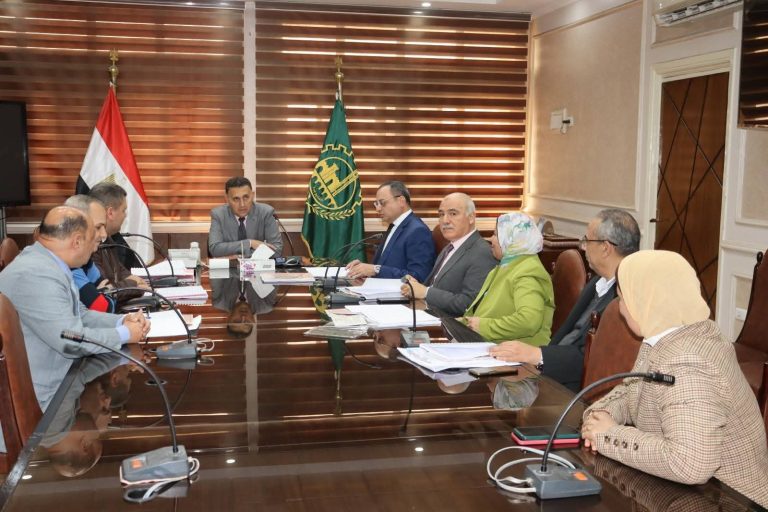 محافظ القليوبية يترأس اجتماع “لجنة القيادات” لبحث تجديد عدد من الوظائف القيادية
