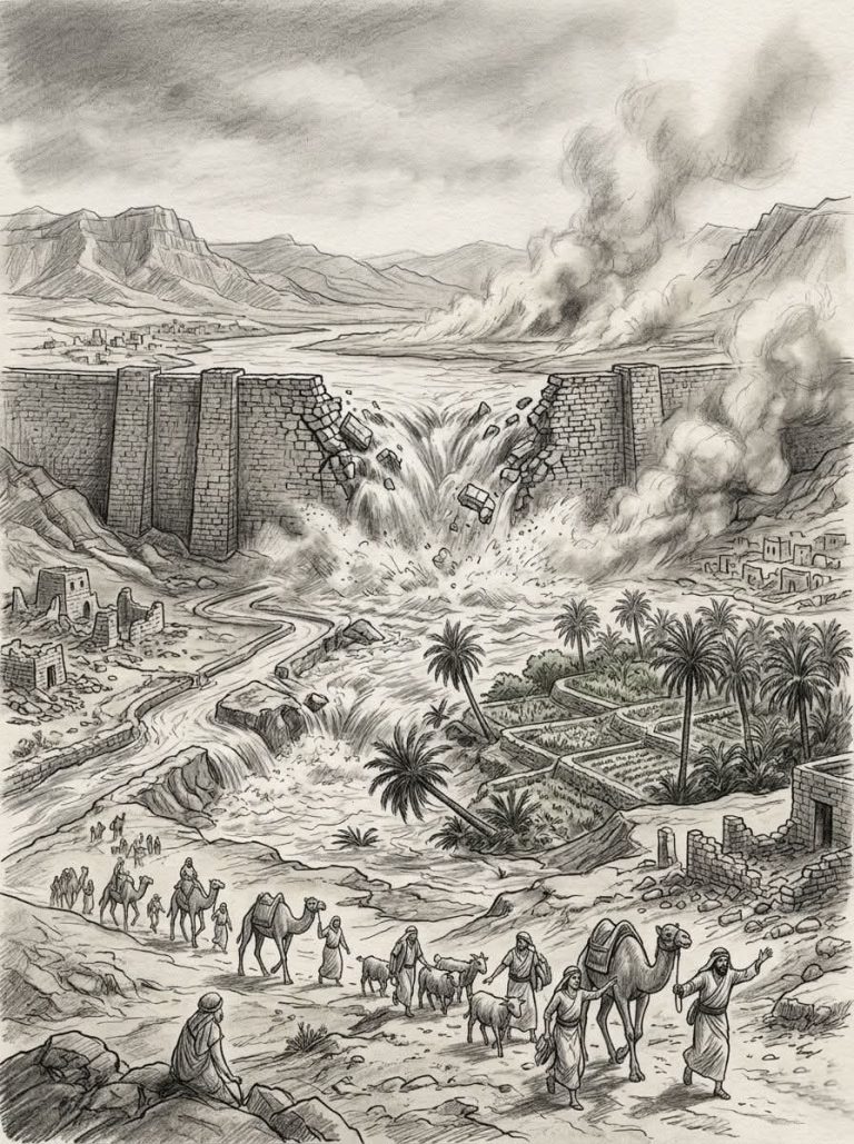 عبدُ شَمْسِ بنُ يَشْجُبَ بنُ يَعْرُبَ بنُ قَحْطَانَ أولَ من وقع منه السبيُ في العرب، فغلب عليه اسمُ “سَبَأ” بسبب ذلك الفعل المنسوب إليه،