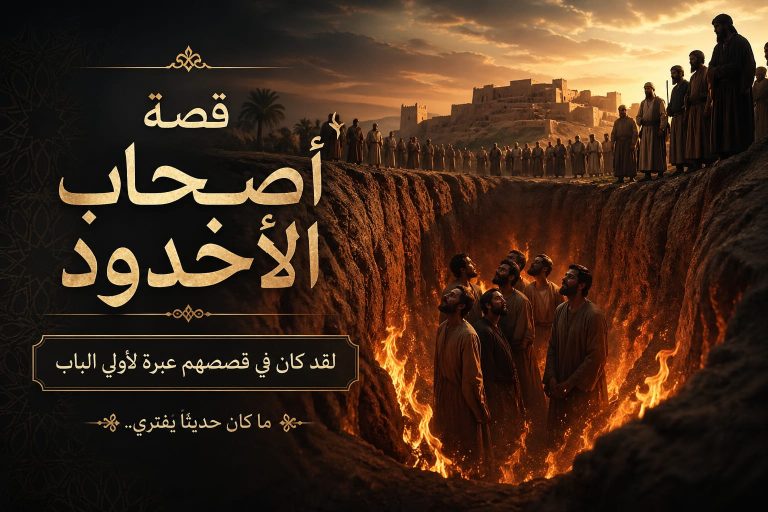 *قصة أصحاب الأخدود* . لقد كان في قصصهم عبرة لأولي الباب ماكان حديثا يفتري.. 