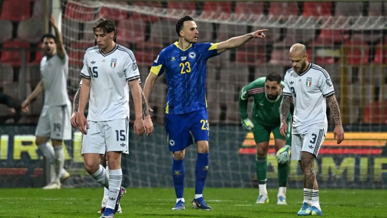 للمرة الثالثة على التوالى … ايطاليا خارج المرنديال لصالح البوسنة