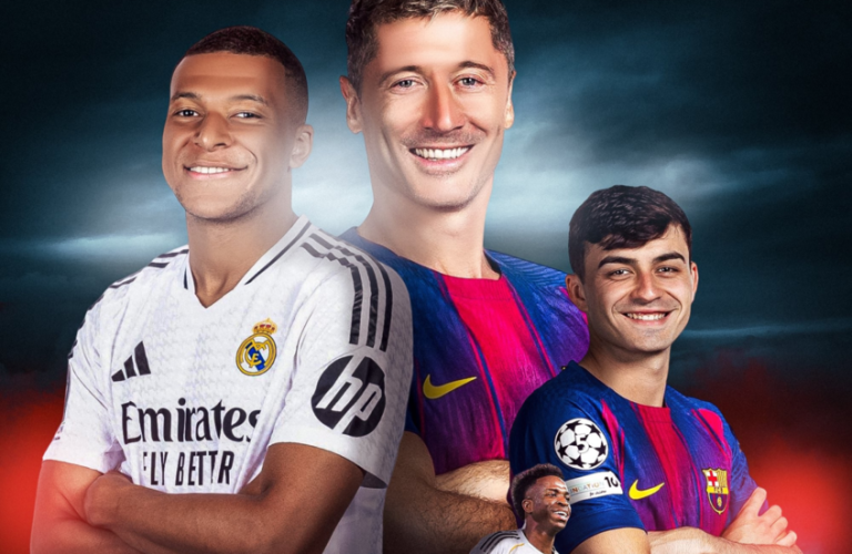 الليلة.. صراع اللقب يشتعل في كلاسيكو ريال مدريد وبرشلونة.. الموعد والقنوات الناقلة