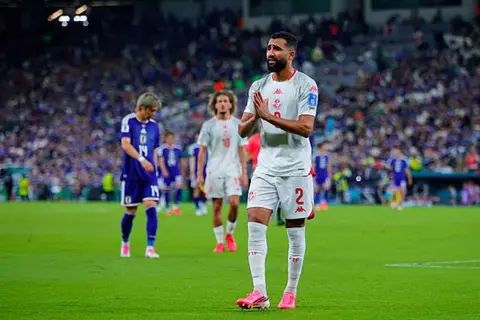 رسالة اعتذار.. رد فعل لاعبي منتخب تونس بعد الخسارة من اليابان في كأس العالم