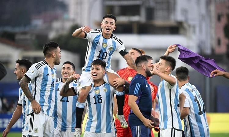 بدون ميسي، منتخب الأرجنتين يسقط هندوراس بثنائية نظيفة وديا