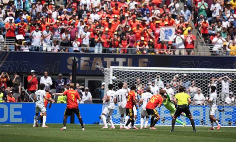دى بروين: التعادل مع مصر كان عادلا