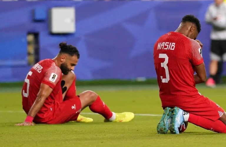 رد فعل ولي العهد الأردني بعد الخسارة أمام الجزائر في كأس العالم