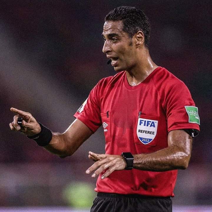 أمين عمر حكما لمباراة الأرجنتين والنمسا 