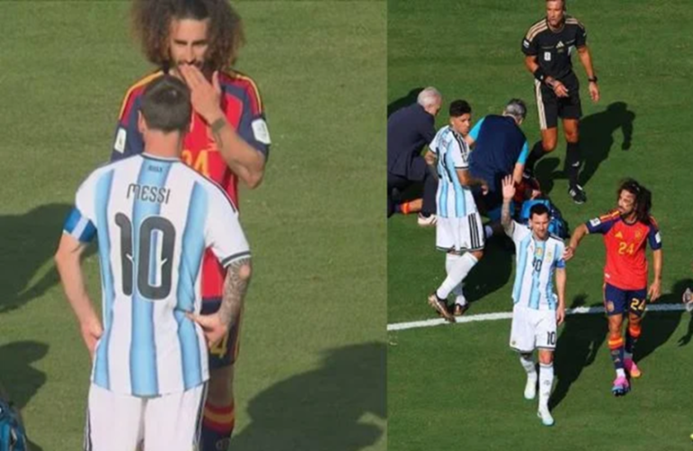 لماذا أفلت كوكوريلا من البطاقة الحمراء بعد لقطته المثيرة مع ميسي؟