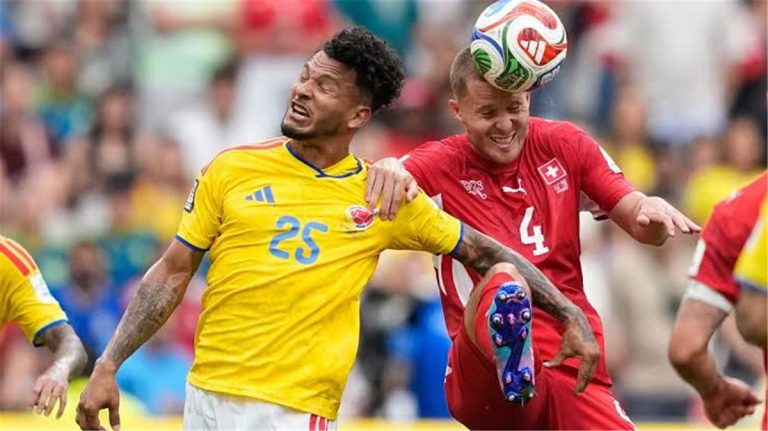 سويسرا تتخطى كولومبيا وتتأهل إلى مواجهة الأرجنتين في كأس العالم