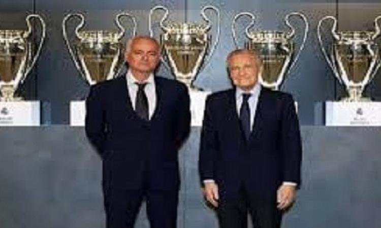 مورينيو فى حفل تقديمه : أنا واحد منكم ..ريال مدريد هو الهدف الأسمى لأي مدرب