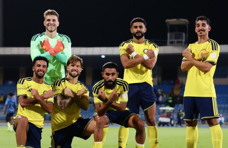 النصر يكتسح الرياض برباعية نظيفة في دوري روشن ( السعودية)