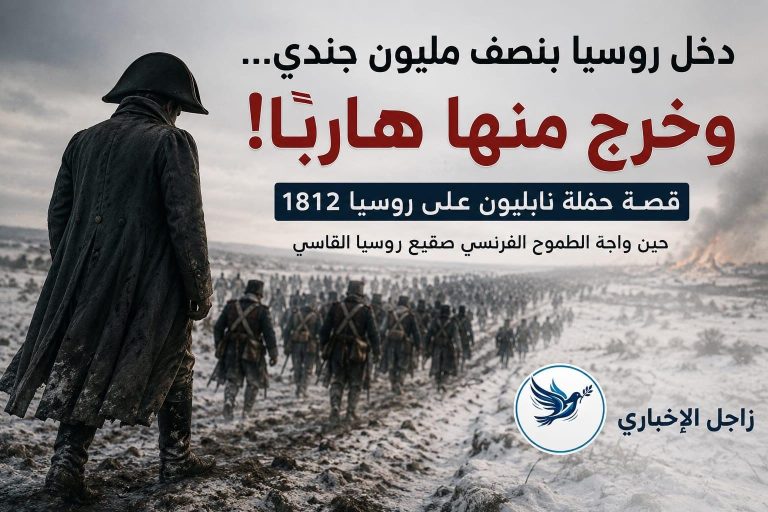 نابليون في روسيا.. دخل بنصف مليون جندي وخرج مهزومًا هاربًا!