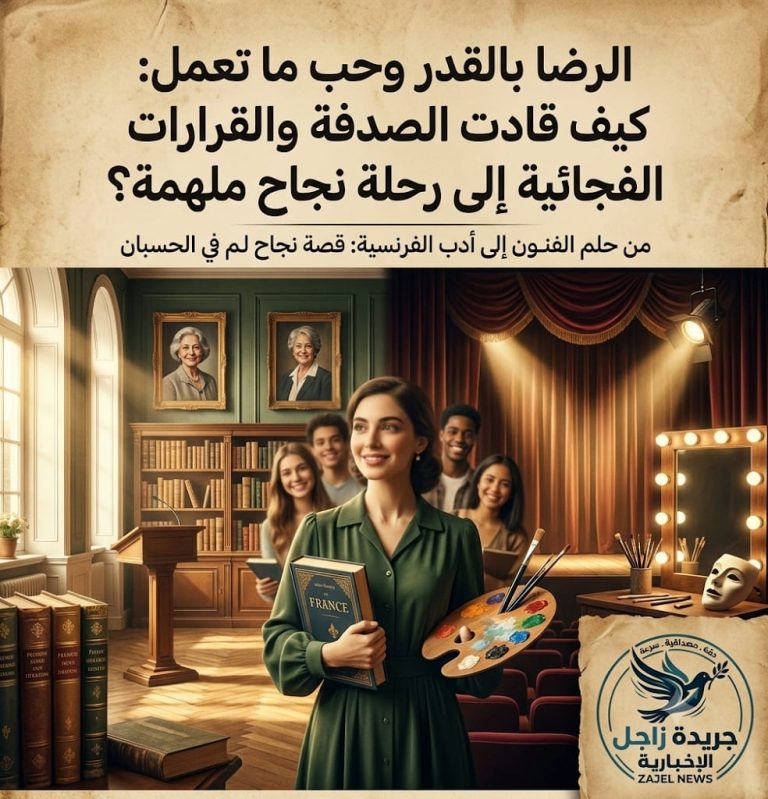 الرضا بالقدر وحب ما تعمل: كيف قادت الصدفة والقرارات الفجائية إلى رحلة نجاح ملهمة؟