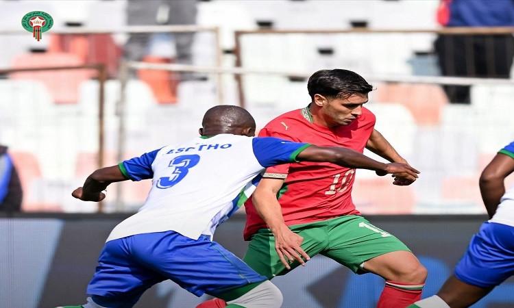 المغرب يتخطى ليسوتو بثنائية دياز وأوناحي