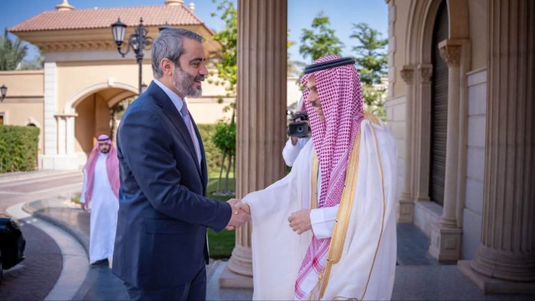 «أمن السعودية من أمن سوريا والمنطقة».. أسعد الشيباني يؤكد تضامن دمشق مع الرياض خلال مباحثات رسمية
