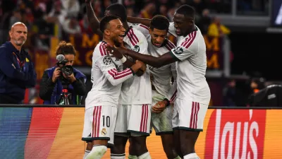 دوري أبطال أوروبا يكتب التاريخ بـ78 هدفًا في جولة استثنائية.. وليفربول وأستون فيلا وريال مدريد يخطفون الأضواء